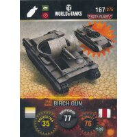 Nr. 167 - World of Tanks - Birch Gun - Nation und Tank cards