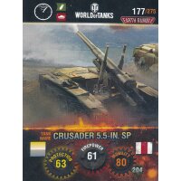 Nr. 177 - World of Tanks - Crusader 5.5-IN. SP - Nation...