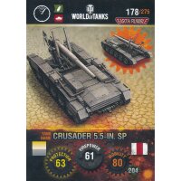 Nr. 178 - World of Tanks - Crusader 5.5-IN. SP - Nation...