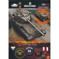 Nr. 181 - World of Tanks - FV215B (183) - Nation und Tank...