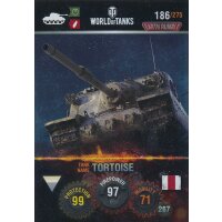 Nr. 186 - World of Tanks - Tortoise (Metal card) - Nation...