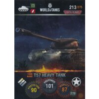 Nr. 213 - World of Tanks - T57 Heavy Tank (Metal card) -...