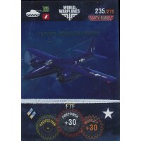 Nr. 235 - World of Tanks - F7F (Metal card) - Warplane cards