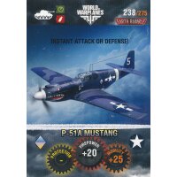 Nr. 238 - World of Tanks - P-51A Mustang - Warplane cards