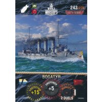 Nr. 243 - World of Tanks - Bogatyr - Warship cards