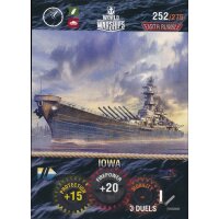 Nr. 252 - World of Tanks - Iowa - Warship cards