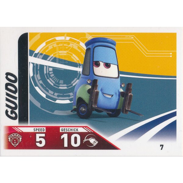 Cars 3 - Trading Cards - Karte 7