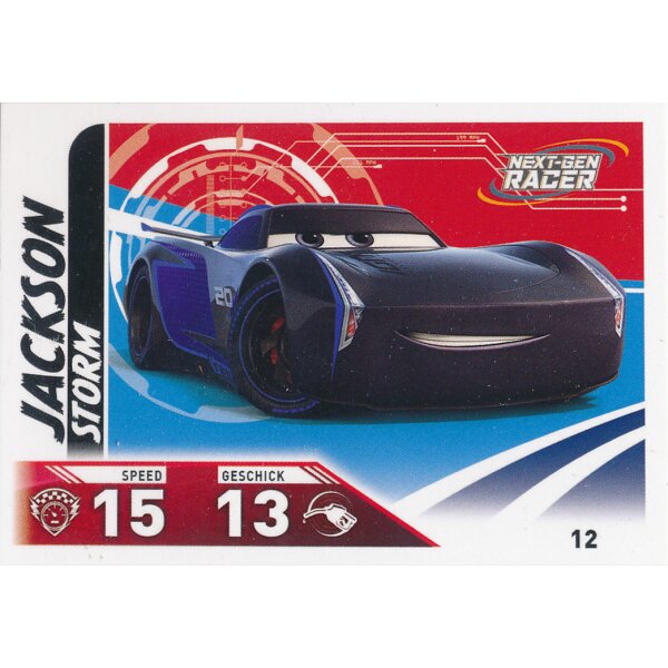 Cars 3 - Trading Cards - Karte 12