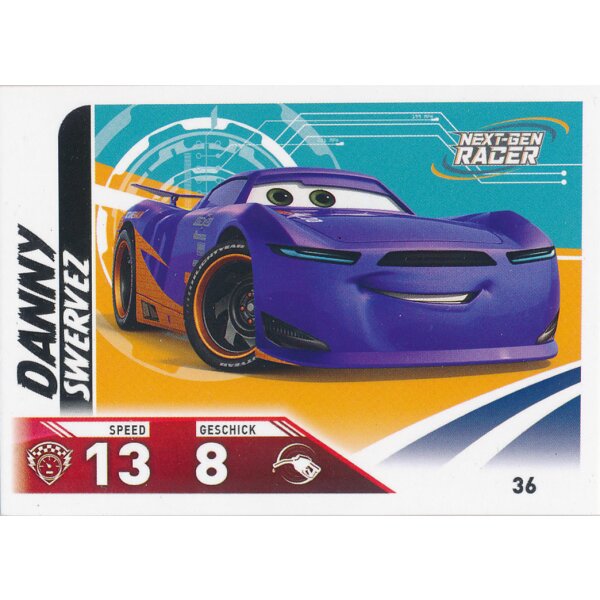 Cars 3 - Trading Cards - Karte 36