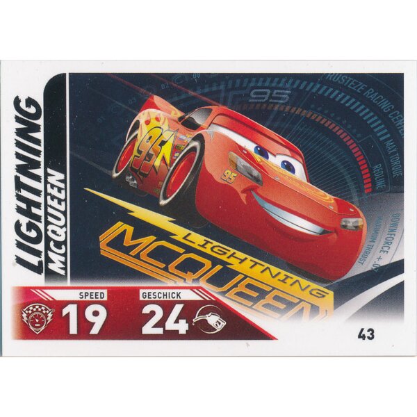 Cars 3 - Trading Cards - Karte 43