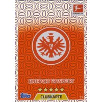 MX 73 - Club-Karte Eintracht Frankfurt Saison 17/18