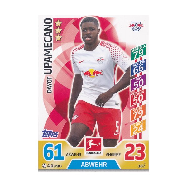 MX 187 - Dayot Upamecano Saison 17/18