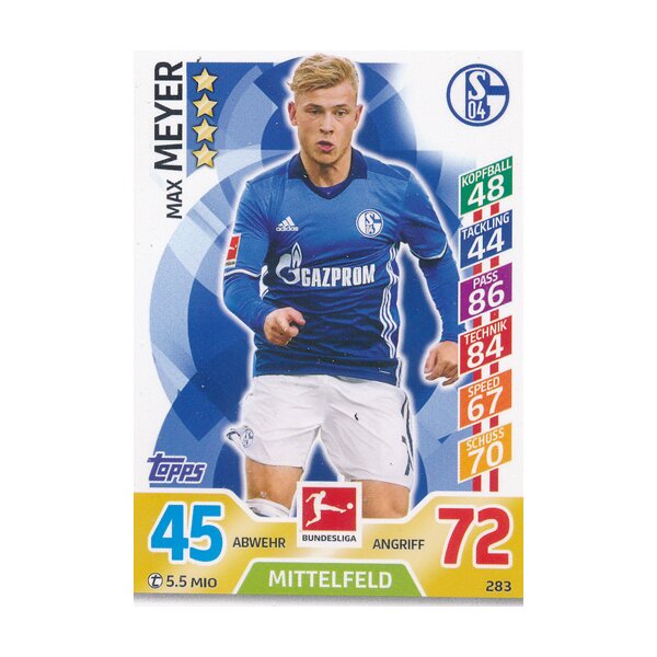 MX 283 - Max Meyer Saison 17/18