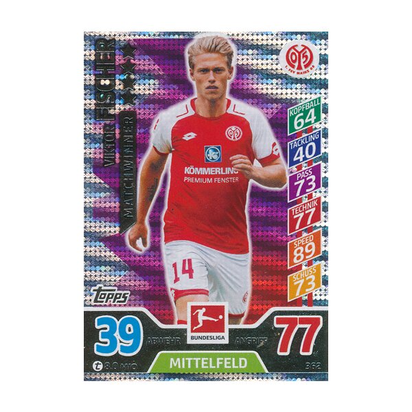 MX 362 - Viktor Fischer - Matchwinner Saison 17/18