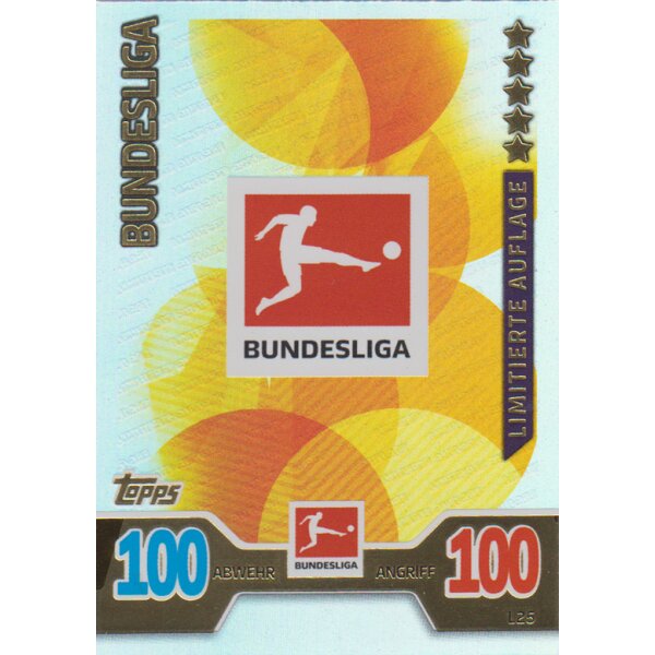 MX L25 - Bundesliga Logo  - Limitierte Auflage Saison 17/18