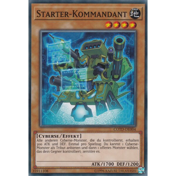 COTD-DE004 - Starter-Kommandant - Unlimitiert