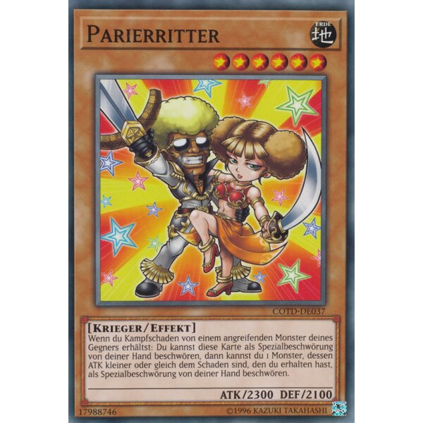 COTD-DE037 - Parierritter - Unlimitiert