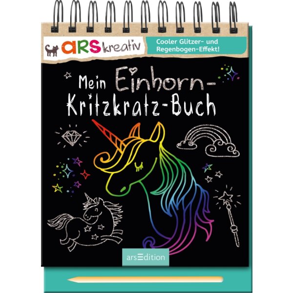 Mein Einhorn-Kritzkratz-Buch