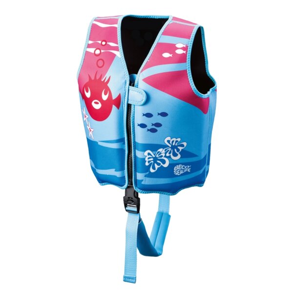 SEALIFE Schwimmweste blau/pink