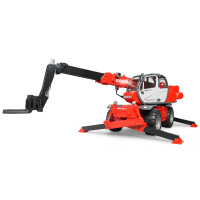 Bruder 2129 - Manitou Teleskopstapler MRT 2150 mit Zubehör