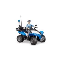 Bruder 63010 - Polizei-Quad mit Polizist und Ausstattung