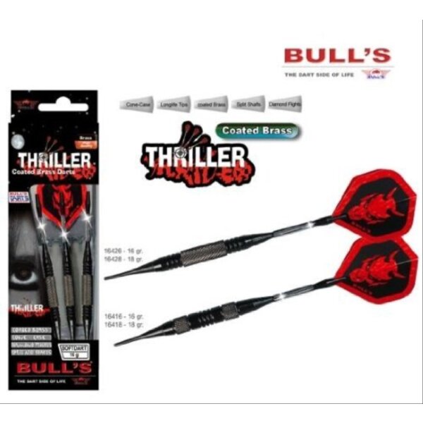 Bulls 3 Softdart Thriller Bl. Brass 18 g