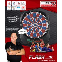 E-Dart-Bulls Flash RB-Sound Dartscheibe