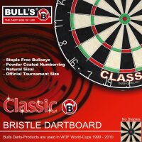 Bulls Classic Bristle Dartboard