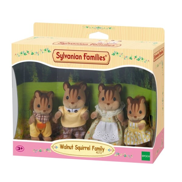 Sylvanien Families 4172 - Walnuss Eichhörnchen: Familie Knacks