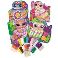 Sticky Mosaics: Owls