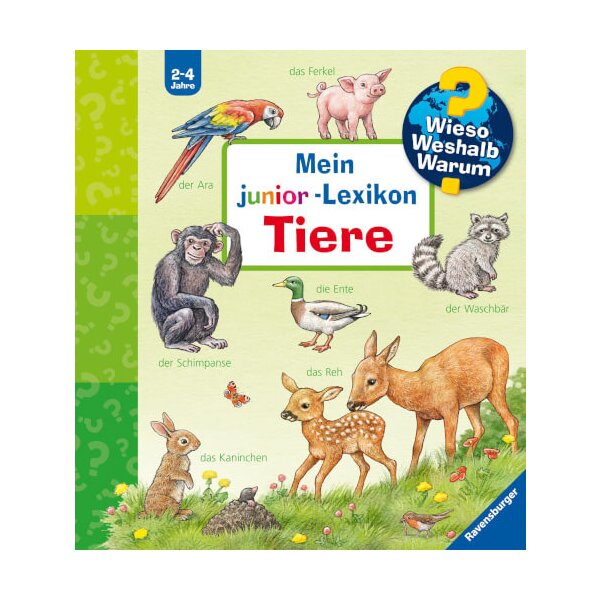 Ravensburger 32891 - Wieso? Weshalb? Warum? Mein junior-Lexikon: Tiere