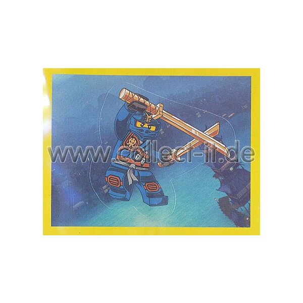 Sticker 004 - Blue Ocean - LEGO Ninjago - Sammelsticker