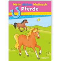 Tessloff Mein dickes Malbuch Pferde