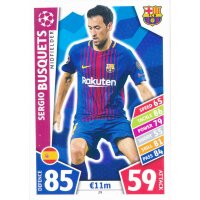CL1718-029 - Sergio Busquets - FC Barcelona