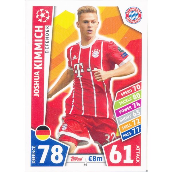 CL1718-061 - Joshua Kimmich - FC Bayern München