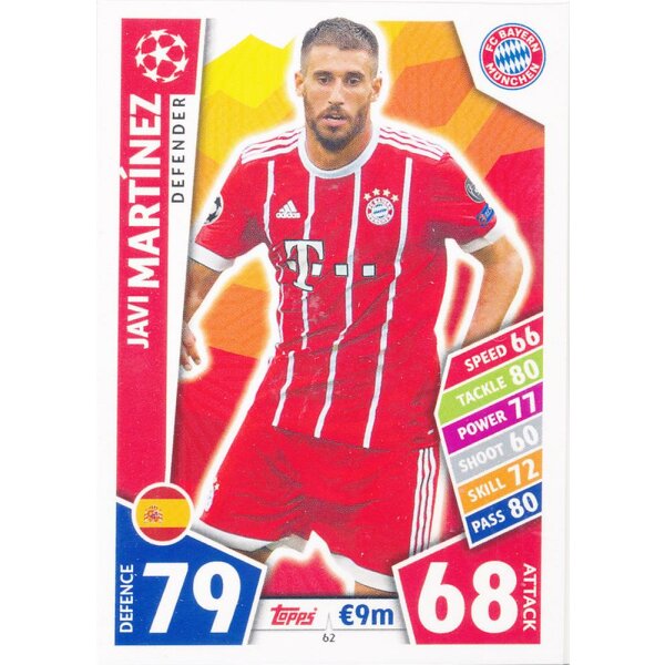 CL1718-062 - Javi Martinez - FC Bayern München