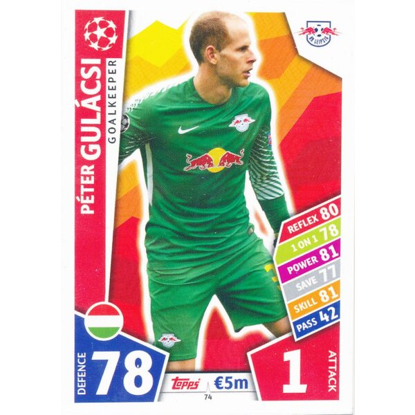 CL1718-074 - Peter Gulacsi - RB Leipzig