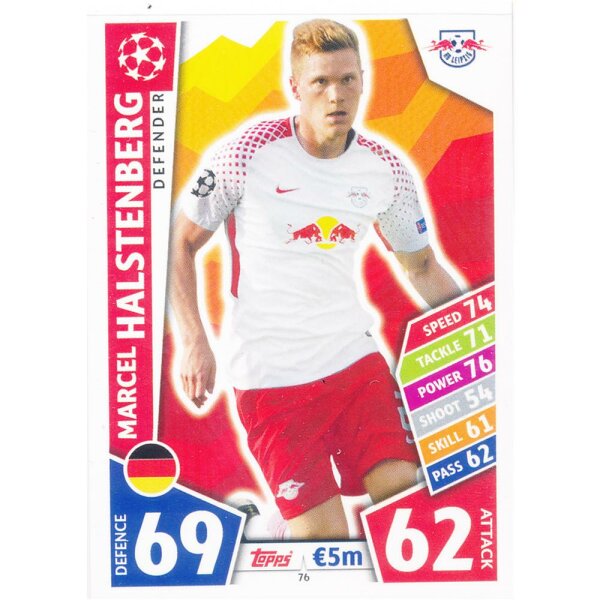 CL1718-076 - Marcel Halstenberg - RB Leipzig