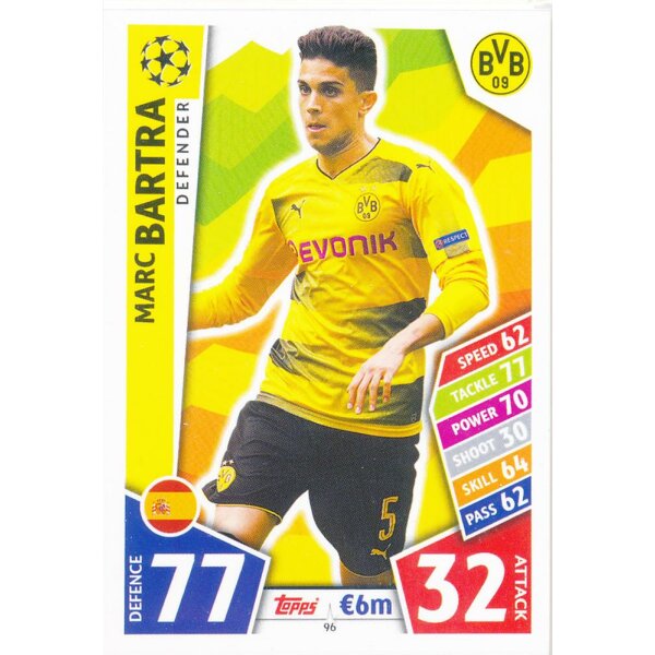 CL1718-096 - Marc Bartra - Borussia Dortmund