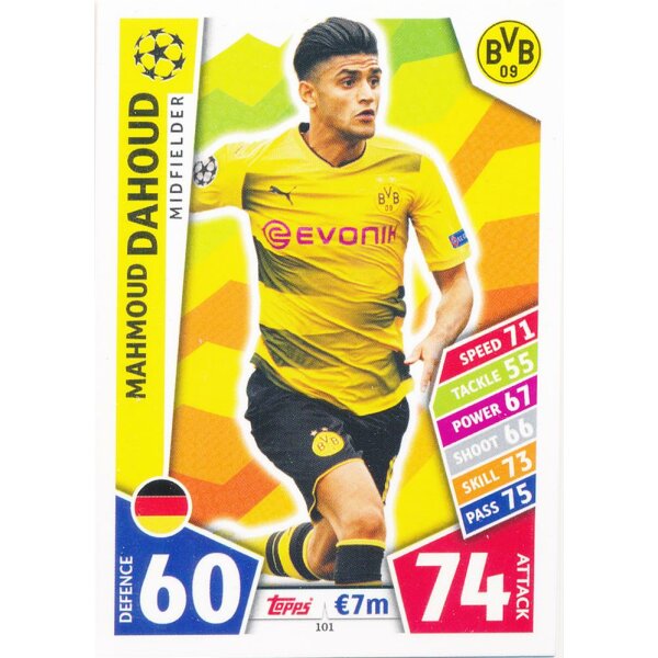 CL1718-101 - Mahmoud Dahoud - Borussia Dortmund