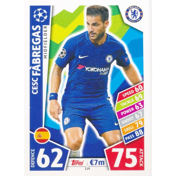 CL1718-119 - Cesc Fabregas - Chelsea FC