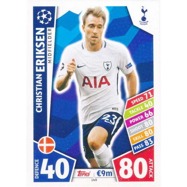 CL1718-140 - Christian Eriksen - Tottenham Hotspur