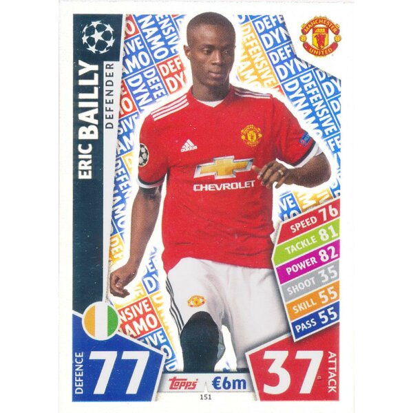 CL1718-151 - Eric Bailly (Defensive Dynamo) - Manchester United