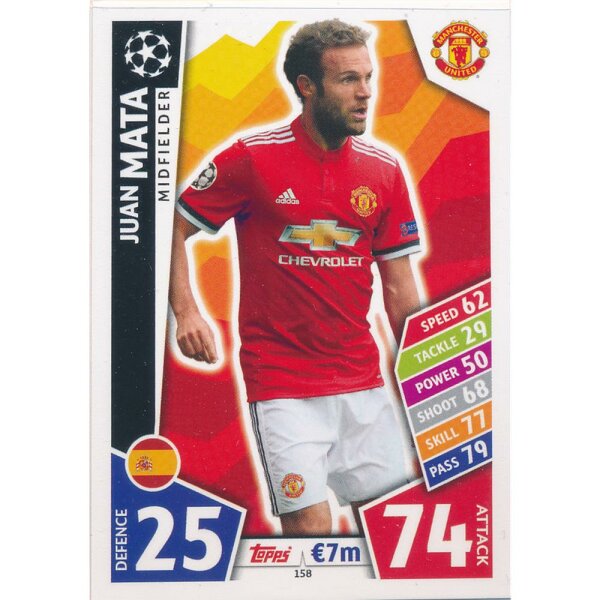 CL1718-158 - Juan Mata - Manchester United