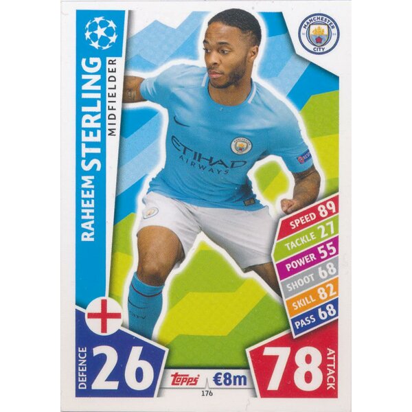 CL1718-176 - Raheem Sterling - Manchester City FC