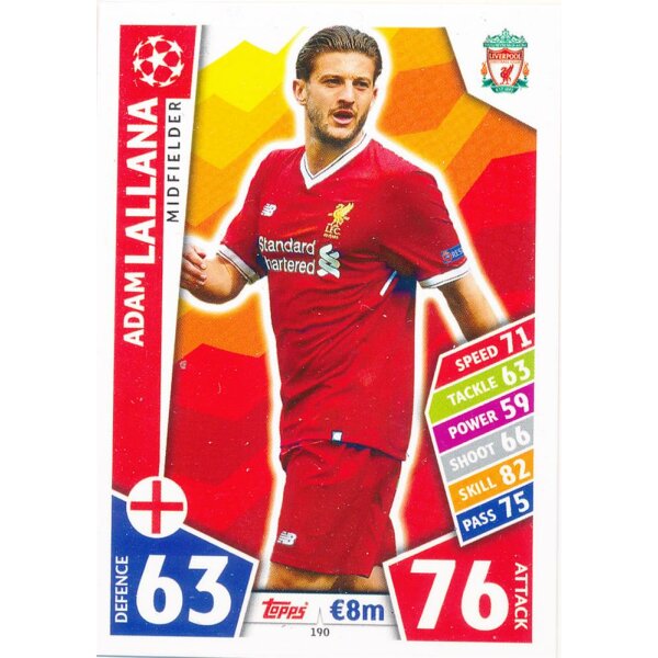 CL1718-190 - Adam Lallana - Liverpool FC