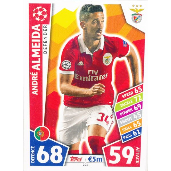 CL1718-201 - Andre Almeida - SL Benfica