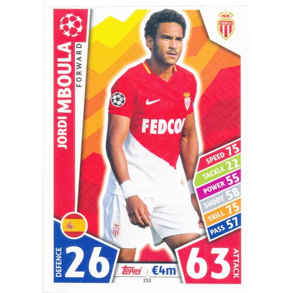 CL1718-251 - Jordi Mboula - AS Monaco FC