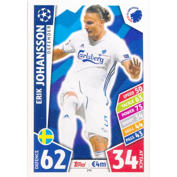 CL1718-294 - Erik Johansson - FC Kobenhavn