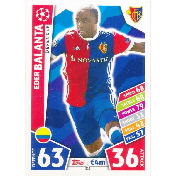 CL1718-313 - Eder Balanta - FC Basel 1893